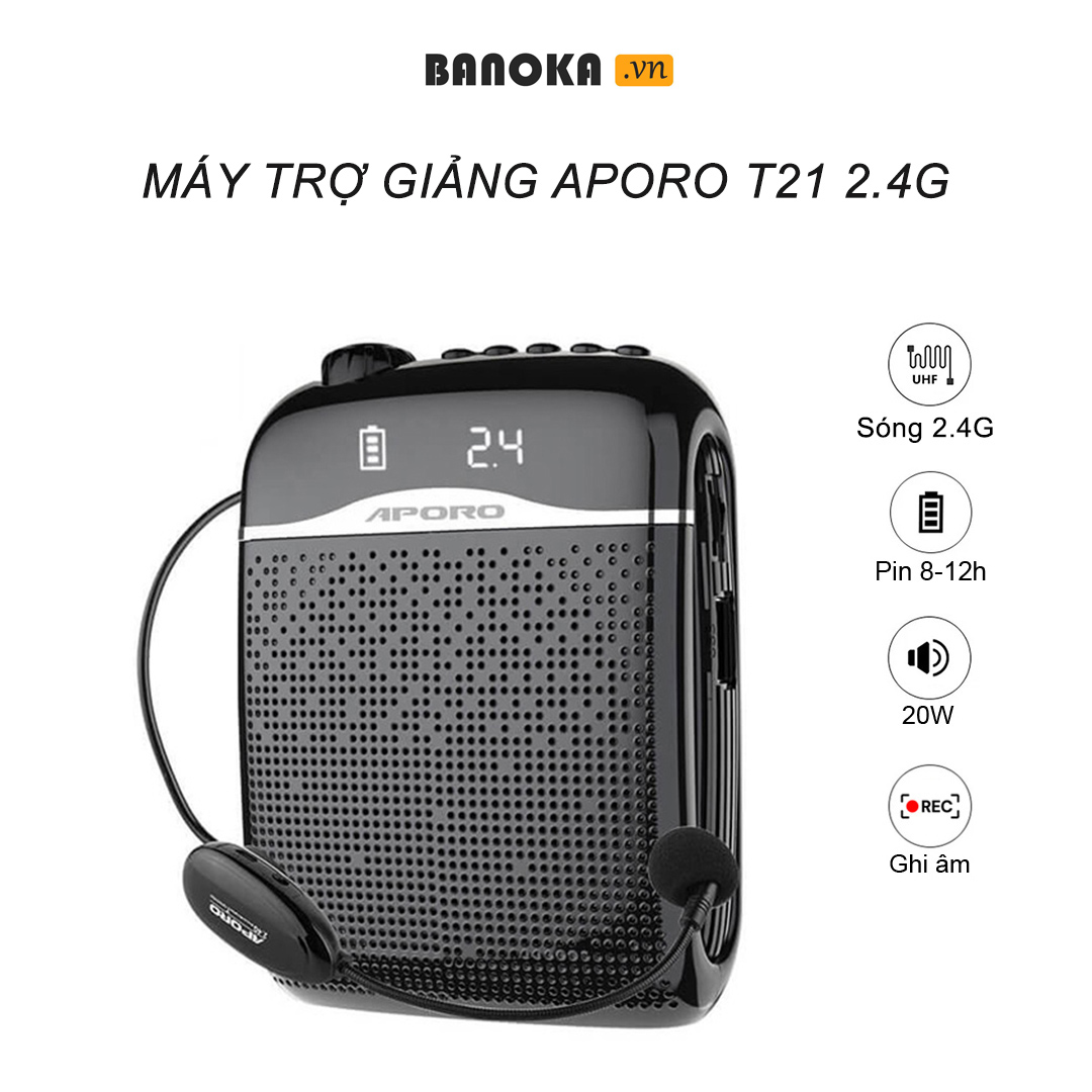 Máy trợ giảng APORO T21 2.4G ( chính hãng )